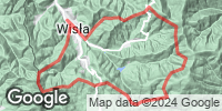 Track GPS Górska pętelka wokół Wisły